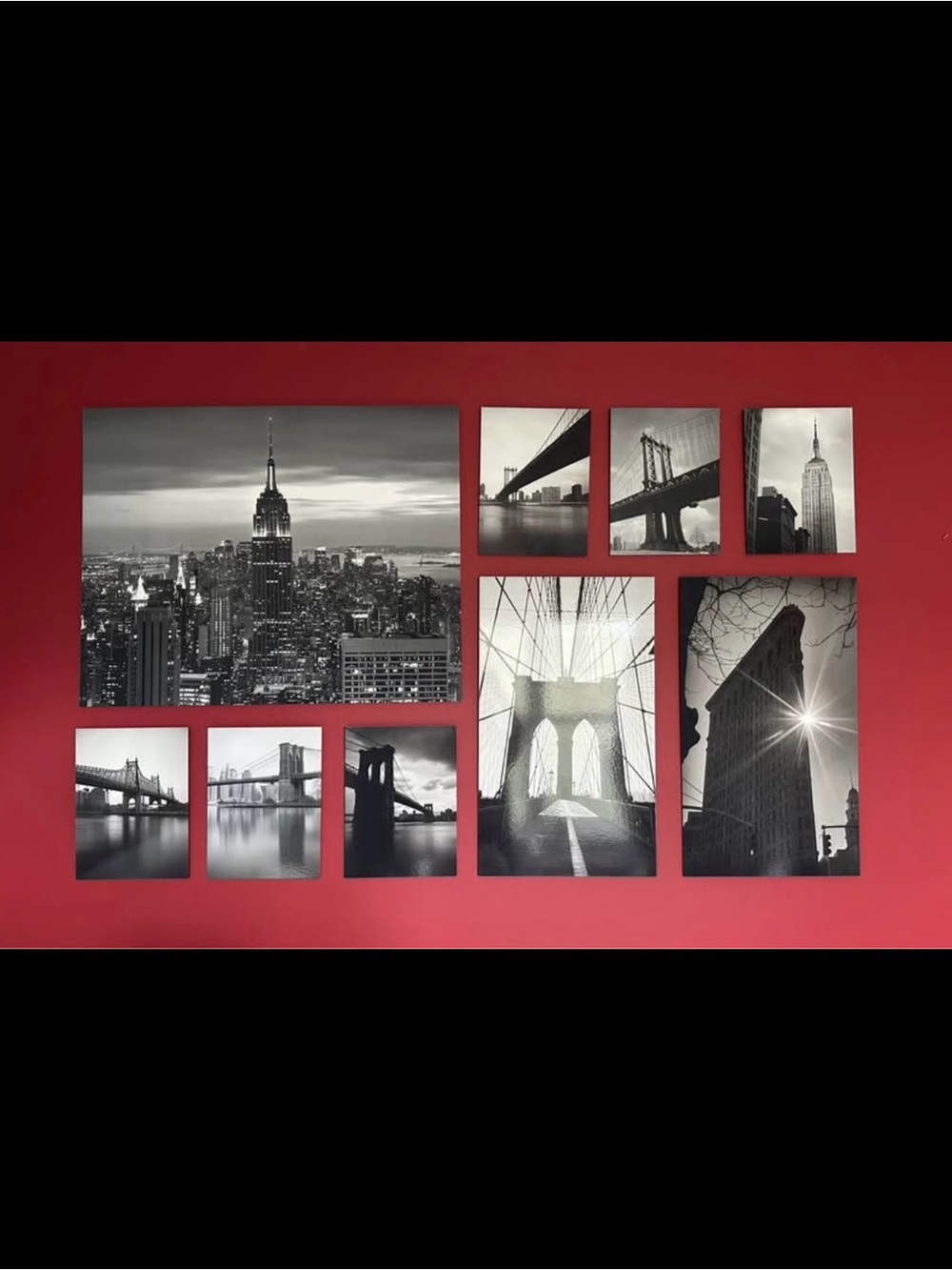 NYC Black & White Wall Art Set